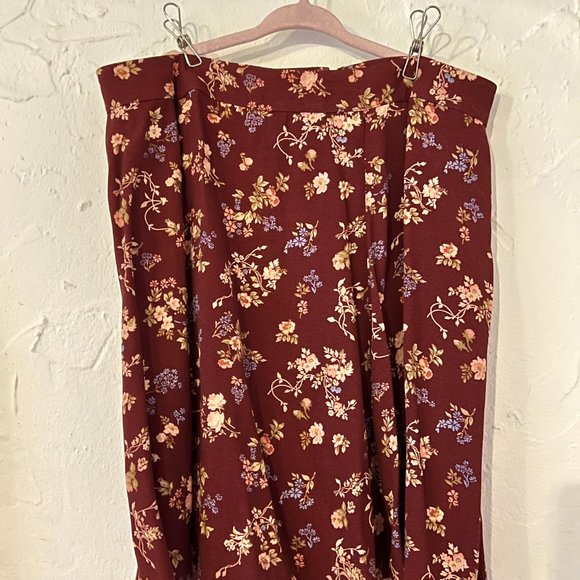 Reformation Mini A-Line Floral Flounce Skirt Size 6 - Picture 5 of 8